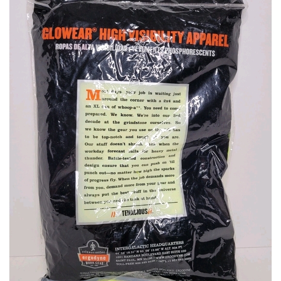 Tenacious Ergodyne Work Gear Glowwear High Visibility Apperal Two Tone Mesh Pant - Picture 4 of 5